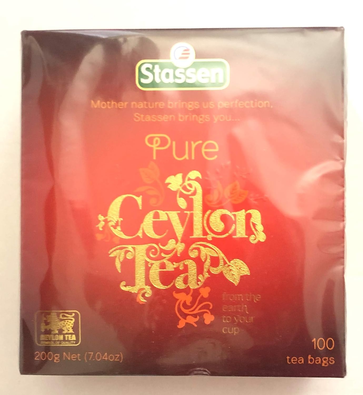 Pure Ceylon Tea (Quality No 1 /100-ct) - 7.05oz