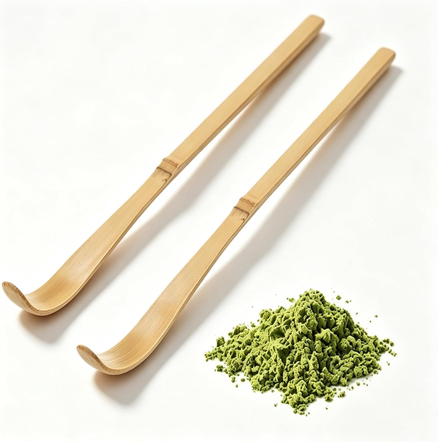 Japanese Bamboo Matcha Scoop - 18cm Brown Traditional Tea Ceremony Spoon for Matcha and Coffee | Durable Eco-Friendly Espresso Accessories,Tea Ceremony Supplies, Coffee Scoops