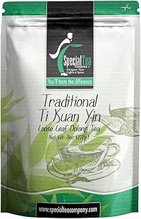 Special Tea Loose Leaf Tea, Traditional Ti Kuan Yin Oolong, 8 Ounce