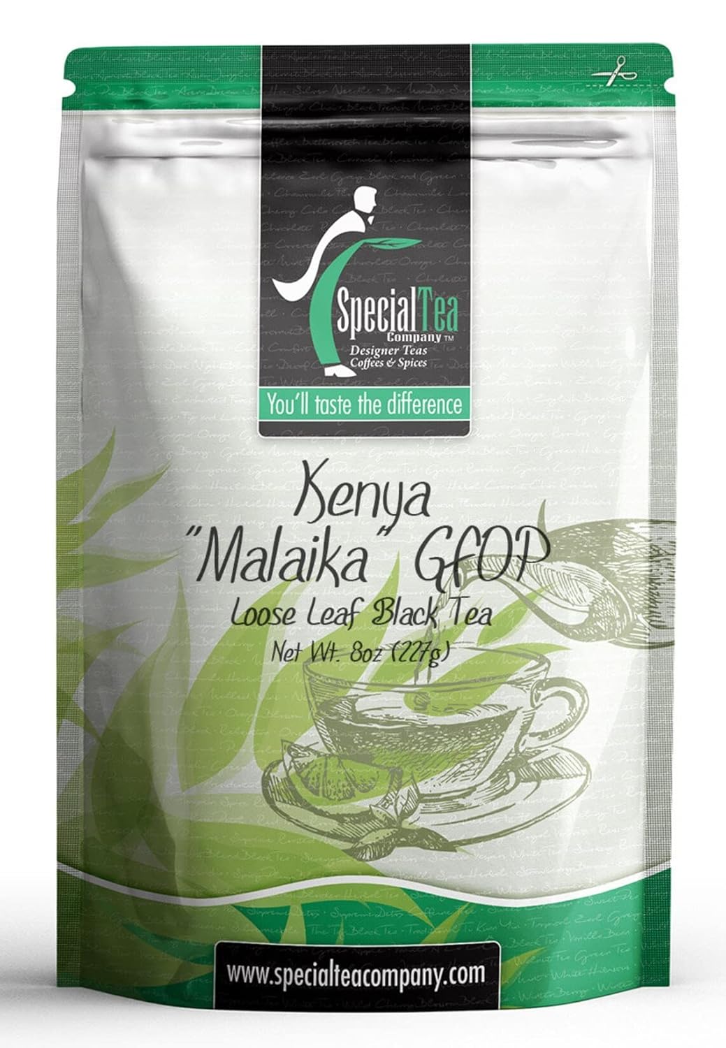 Special Tea Loose Leaf Black Tea, Kenya Malaika Gfop, 8 Ounce