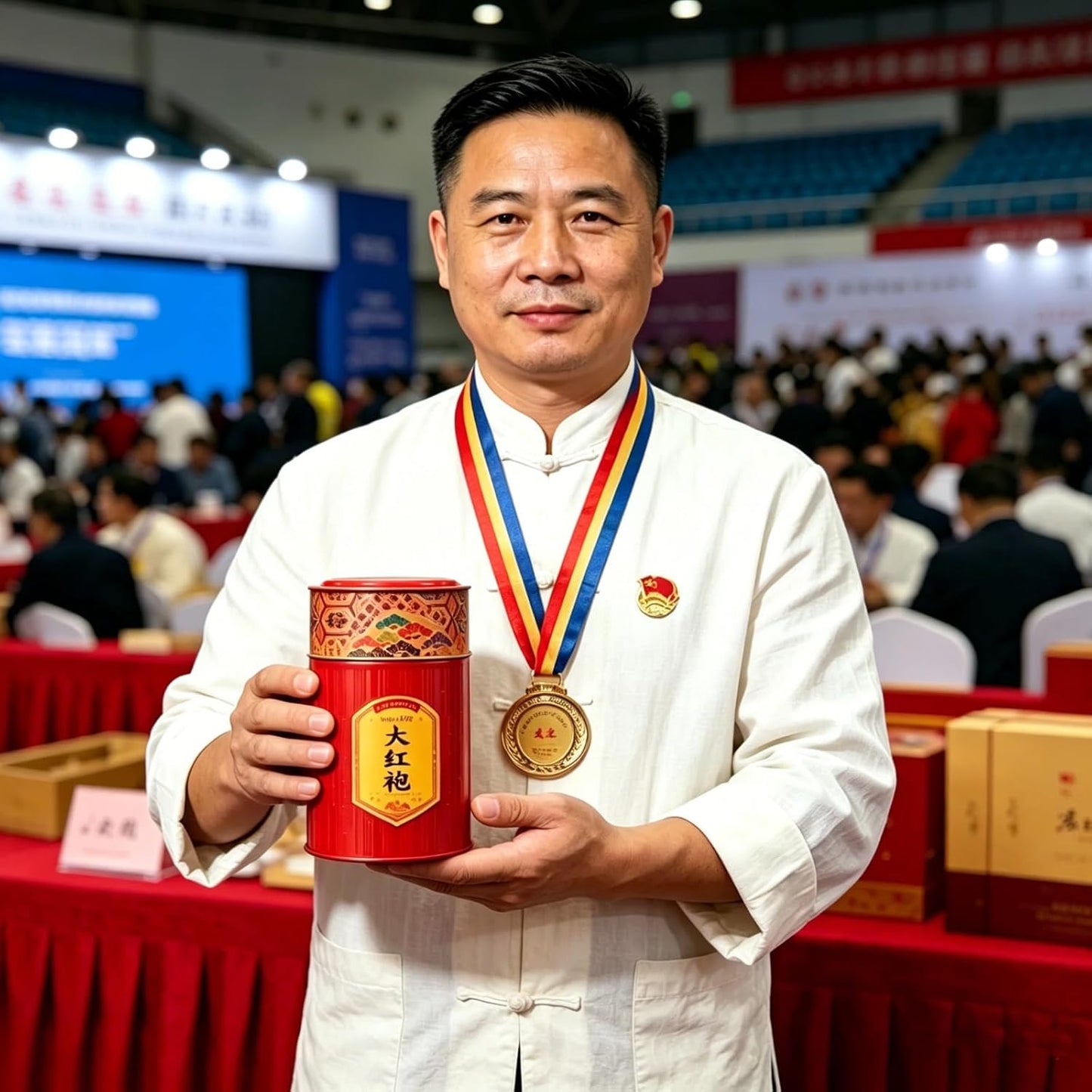 NASLAPH Da Hong Pao Oolong Tea, 3.53 Oz Wuyi Rock Oolong Tea, Traditional Craftsmanship, Chinese Wuyi Mountain Big Red Robe Oolong Tea Grade AAAA 特级 武夷大红袍 乌龙茶 中国功夫岩茶