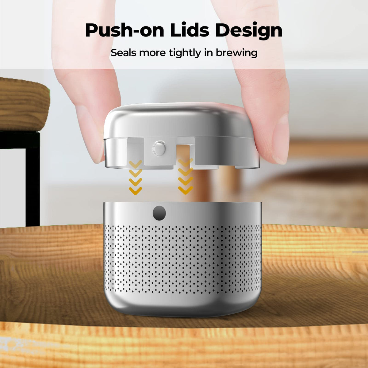 Reinmoson 2 Pack 304 Stainless Steel Tea Infuser for Loose Leaf Tea
