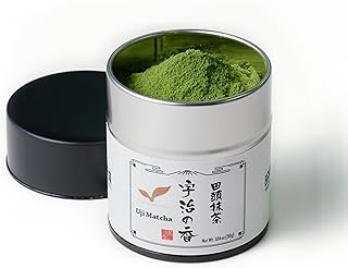 TAGASHIRA CHAHO "Uji no Kaori" Uji Matcha Green Tea Powder (30g/1.06oz) - Everyday Matcha, Delicious in Lattes, 100% Product of Japan