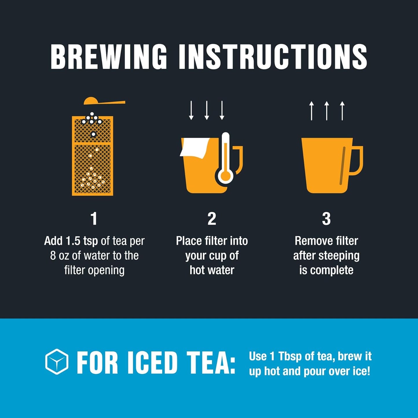 Tiesta Tea Premium Starter Loose Leaf Sampler Kit - Classic Tea Blends, High to Non Caffeinated, Hot & Iced Brews, Starter Set with Black, Green, Herbal Sample Bags and 100 Disposable Tea Filters