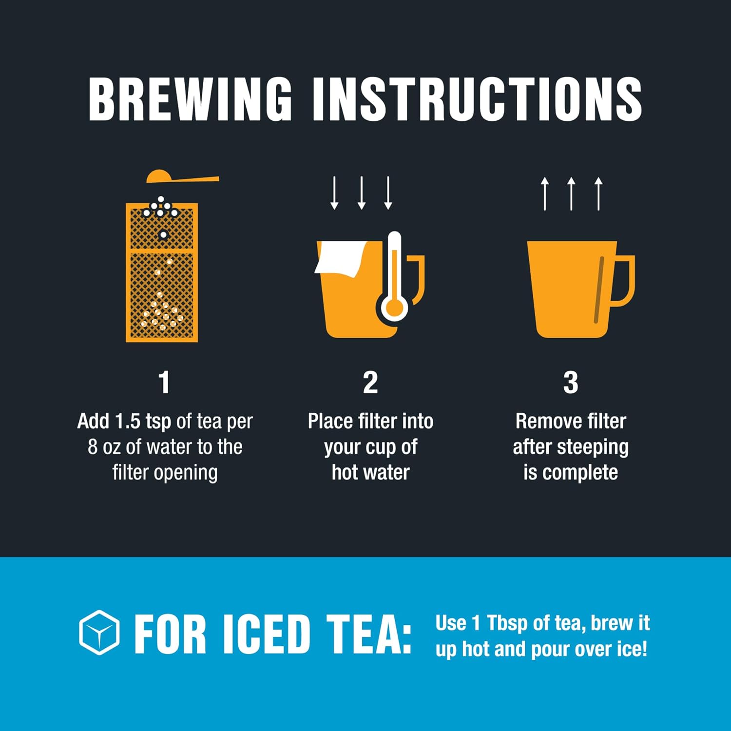 Tiesta Tea Premium Starter Loose Leaf Sampler Kit - Classic Tea Blends, High to Non Caffeinated, Hot & Iced Brews, Starter Set with Black, Green, Herbal Sample Bags and 100 Disposable Tea Filters