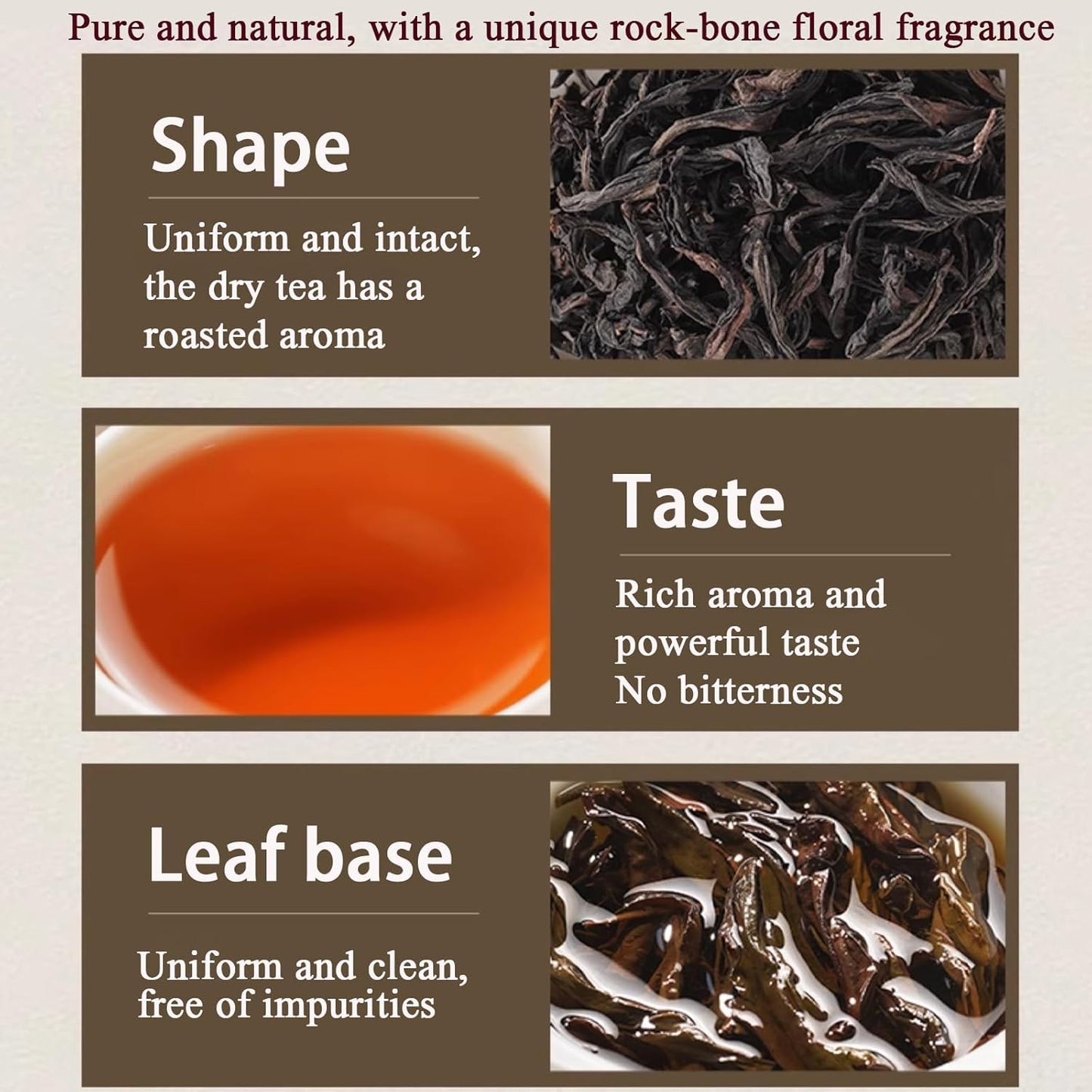 Lingyunxi Dahongpao Oolong Tea Loose Leaf Da Hong Pao Tea Big Red Robe Oolong Tea Rock Chinese Tea Wuyi Mountain Oolong 120g/4.23oz 大红袍 乌龙茶 武夷山岩茶