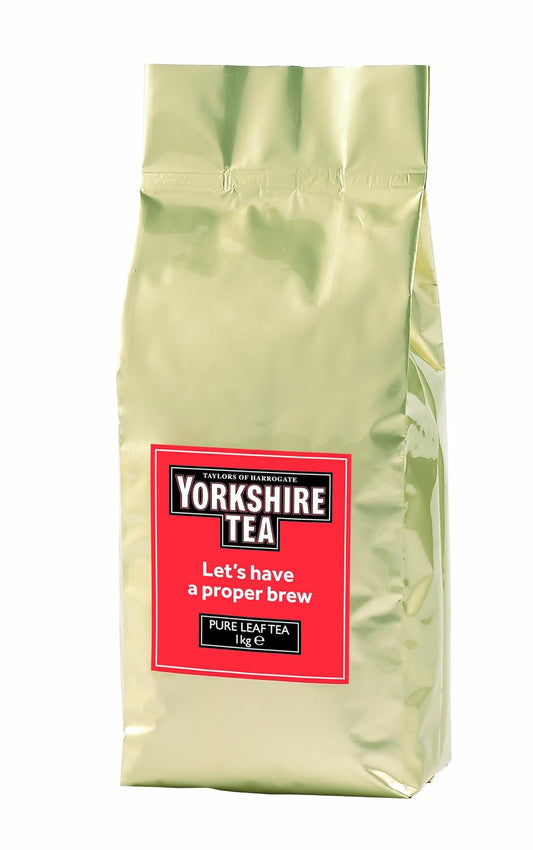 Yorkshire Tea, Red, Black Loose Leaf Tea, 2.2lb (Pack of 1)