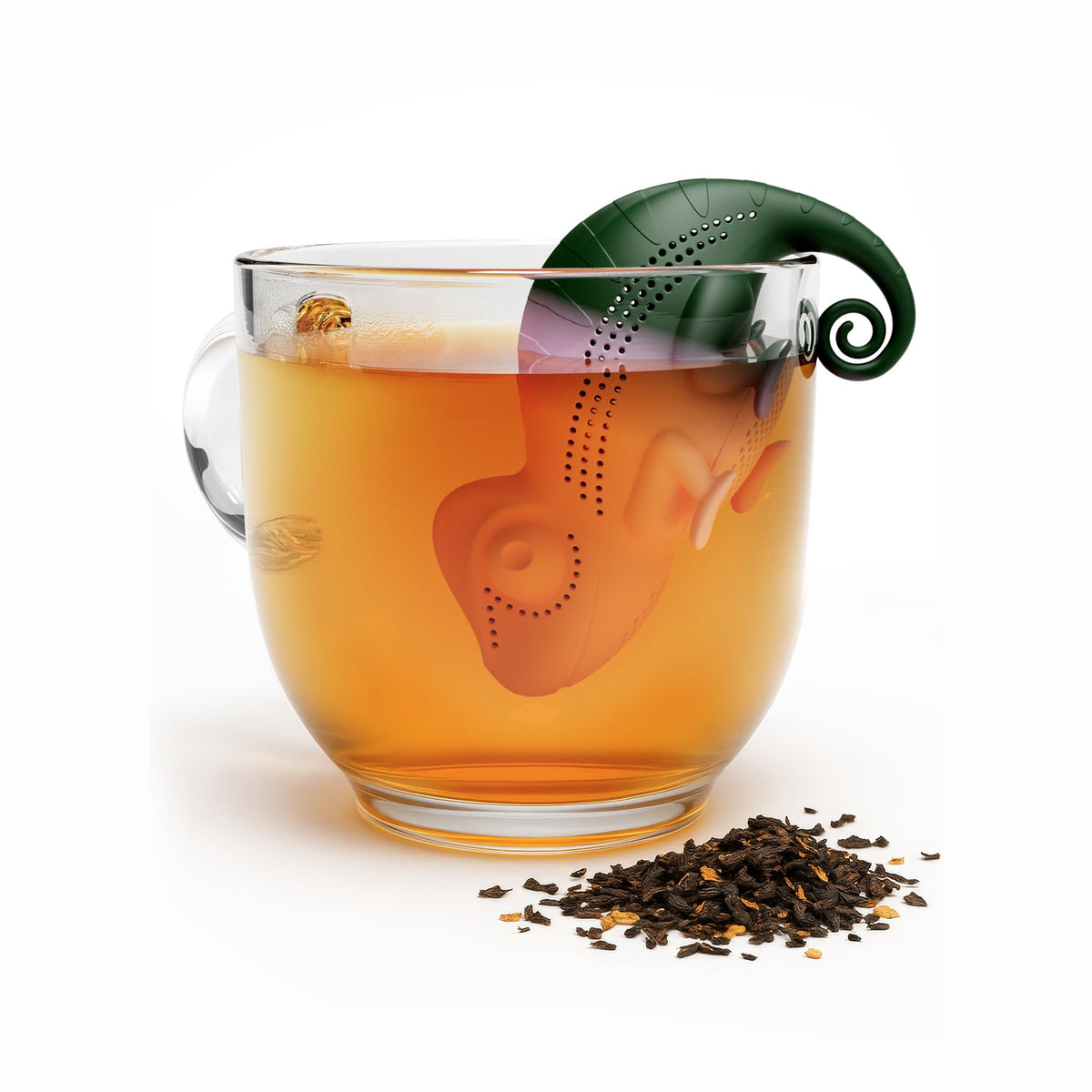 Pund'it Chamomileon Tea Infuser, Cute Color Changing Loose Leaf Tea Steeper