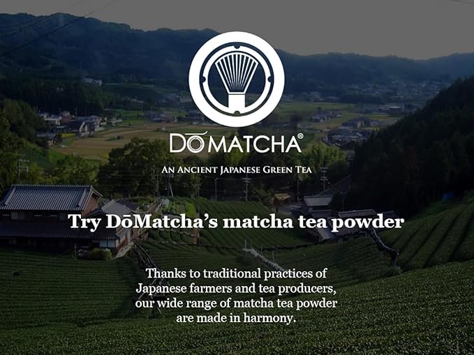DoMatcha, Master's Decaf Matcha Powder, Authentic Japanese Green Tea, Ceremonial Grade, 30g