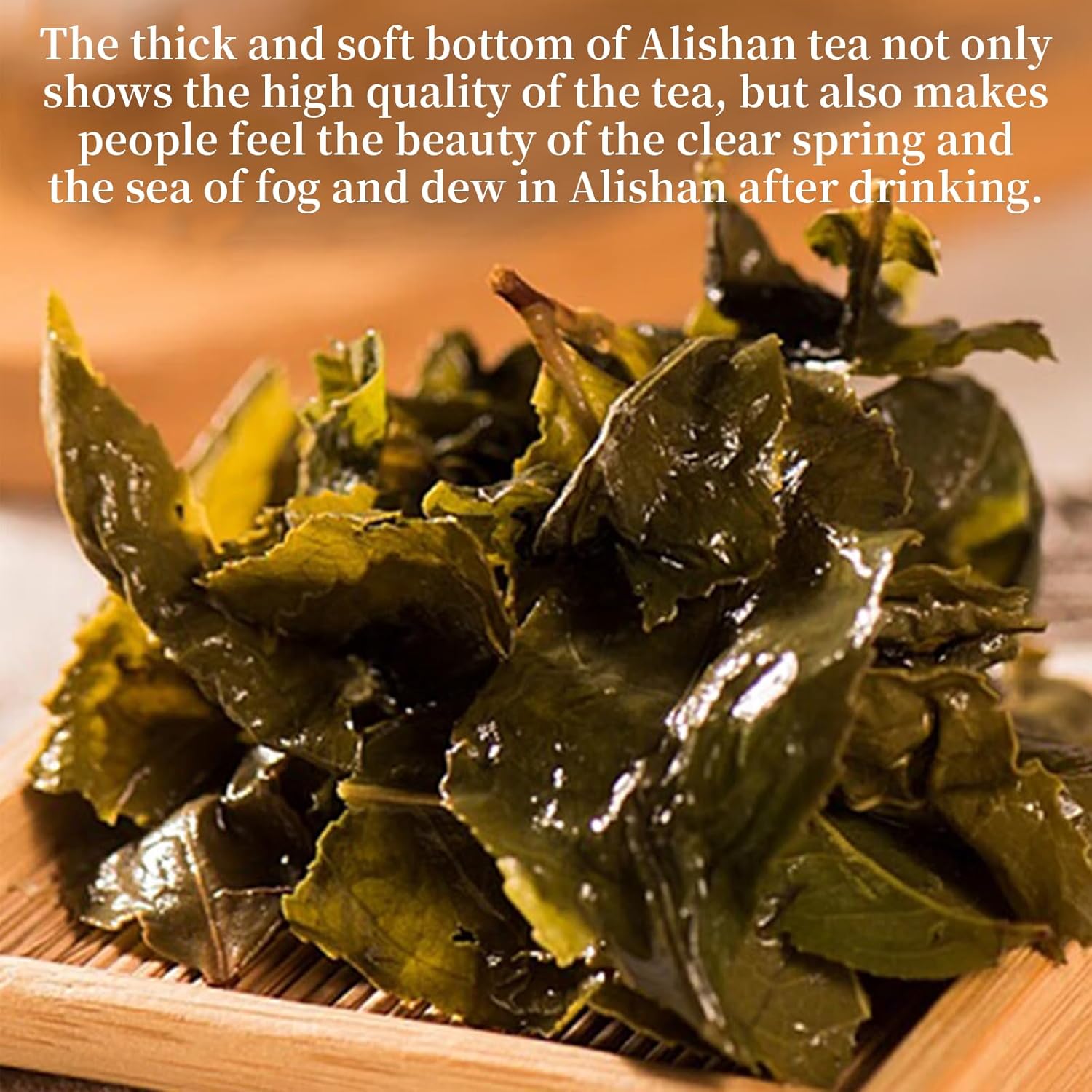 XIXICHA Taiwan Tea Alishan Oolong Tea Loose Leaf Taiwanese Green Oolong Tea Taiwan Loose Leaf Health and Delicious Multiple Brewing 150g/5.3oz 阿里山 乌龙茶