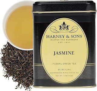 Harney & Sons Jasmine, Loose tea in 4 Ounce tin