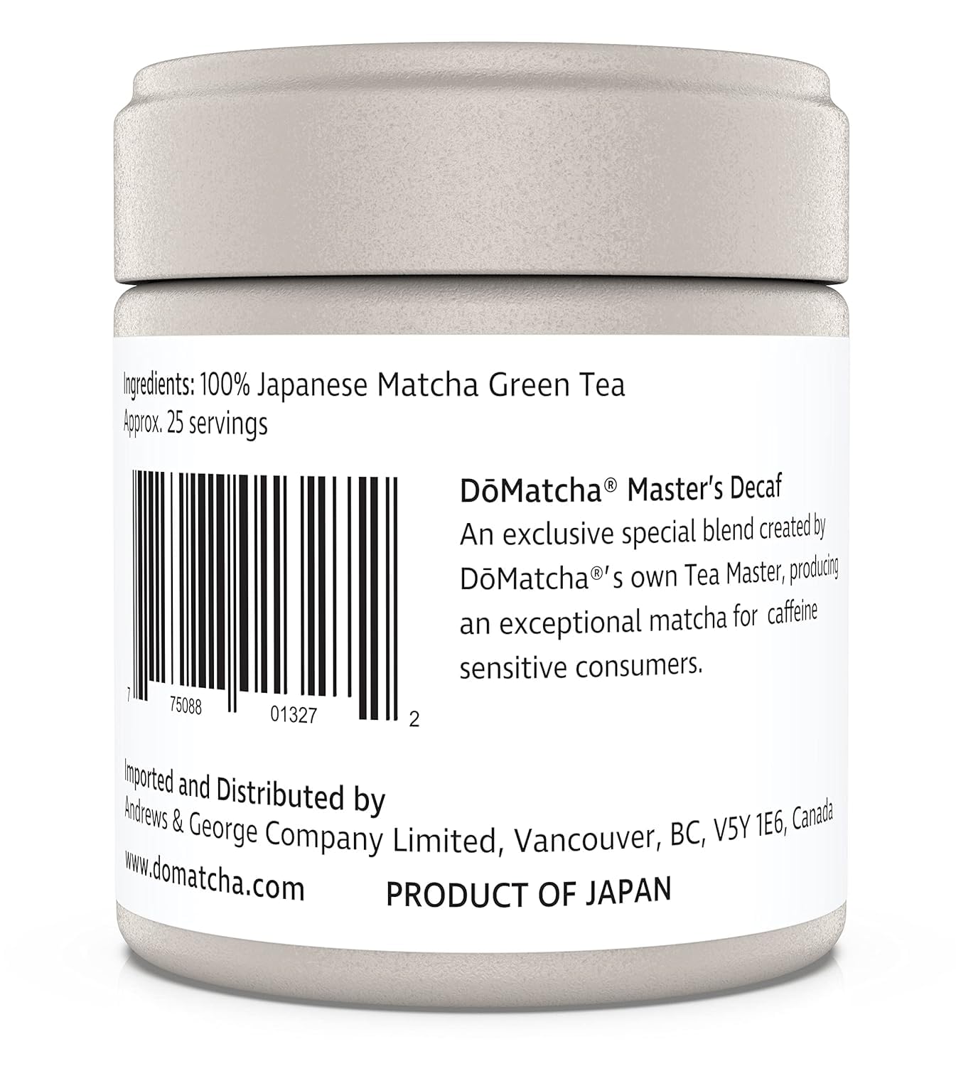 DoMatcha, Master's Decaf Matcha Powder, Authentic Japanese Green Tea, Ceremonial Grade, 30g