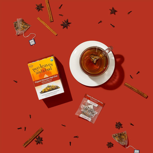Two Leaves and a Bud Organic Mountain High Chai Tea Bags