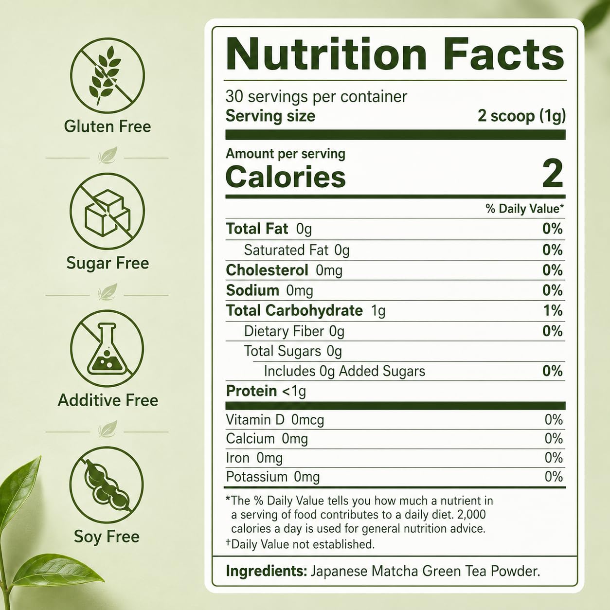 Suiyilary Ceremonial Grade Matcha Powder, Premium First Harvest Green Tea Powder – 100% Pure Matcha Tea, Vegan, Gluten-Free, Sugar-Free with No Additives (30g/1.06oz)