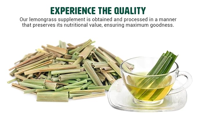 Lemongrass Loose Leaf Herbal Tea, Caffeine Free, 224g (8-ounce), Culinary Use (Pack of 2)