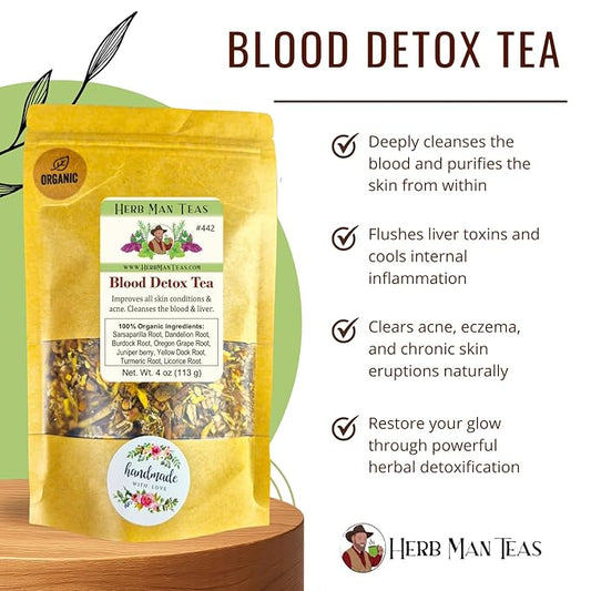 Herbal Tea - 100% Organic, Non-GMO, no additives by master herbalist Khabir
