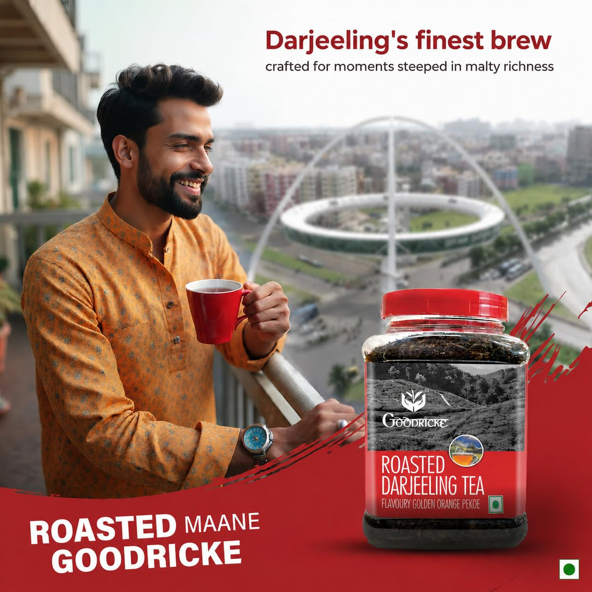 Goodricke Roasted Organic Darjeeling Tea-250 gm