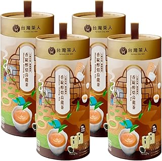 TAIWAN CHA REN Premium Series - Taiwan Medium Oolong Tea Loose Leaves, 14.1oz (100g*4cans)
