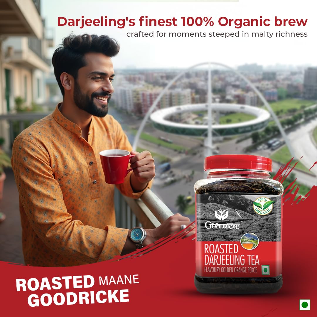 Goodricke Roasted Organic Darjeeling Tea-250 gm