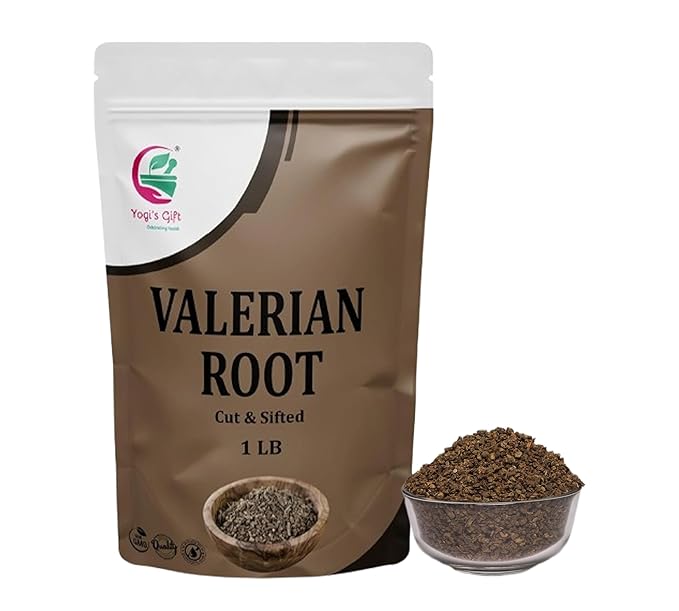 Yogi's Gift Valerian Root 1lb, Cut & Sifted – 100% Natural, Resealable Bag
