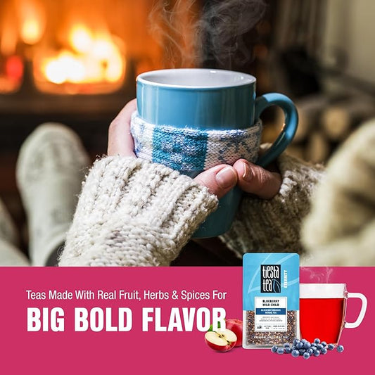 Tiesta Tea - Top Loose Leaf Tea Gift Box, Medium Caffeinated Assorted Blends, 3 Pouched Bags for Hot & Iced Brews Variety Pack, Green, Herbal, Fruity & Lavender