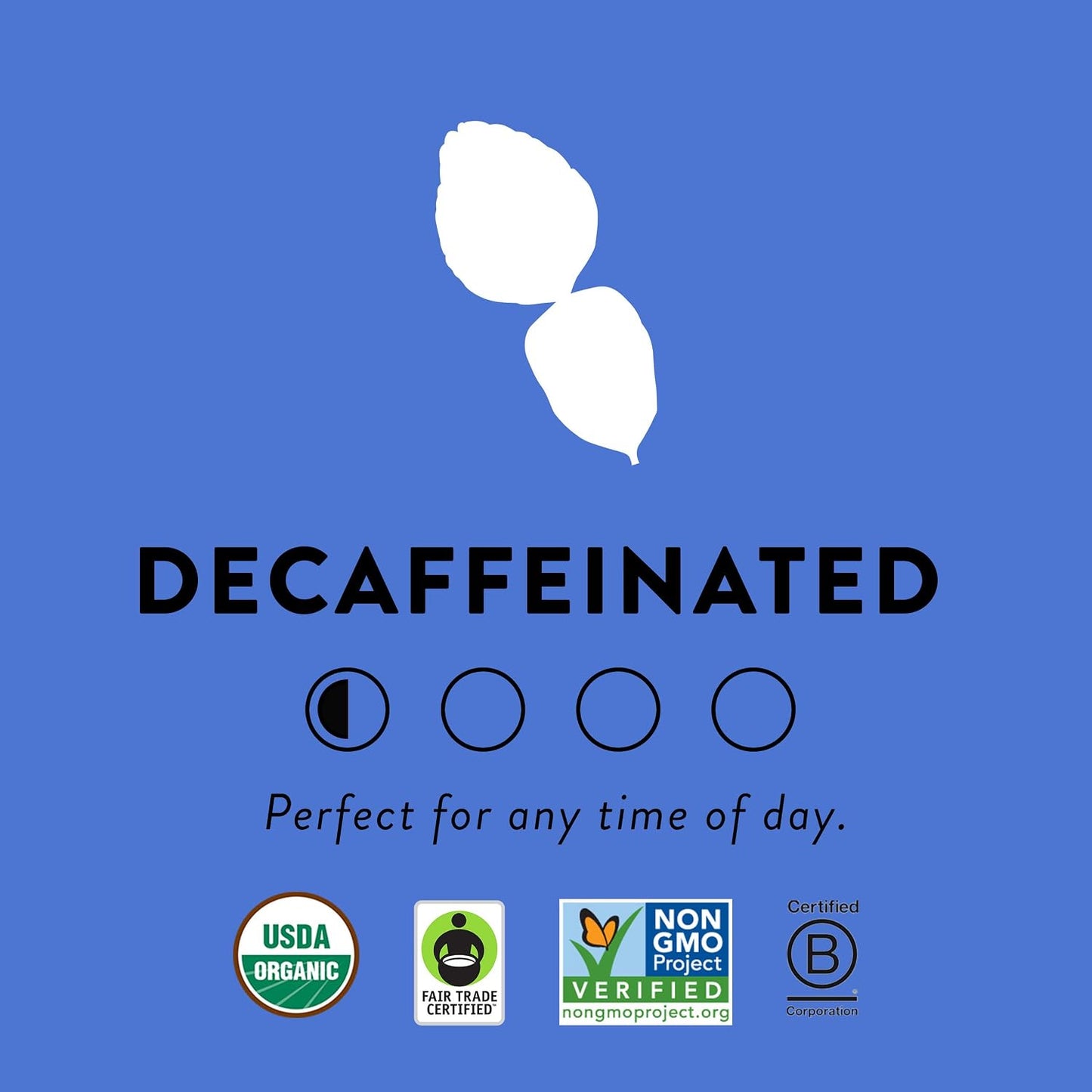 Choice Organics Decaffeinated Earl Grey Tea, 16 Tea Bags (3 Pack)