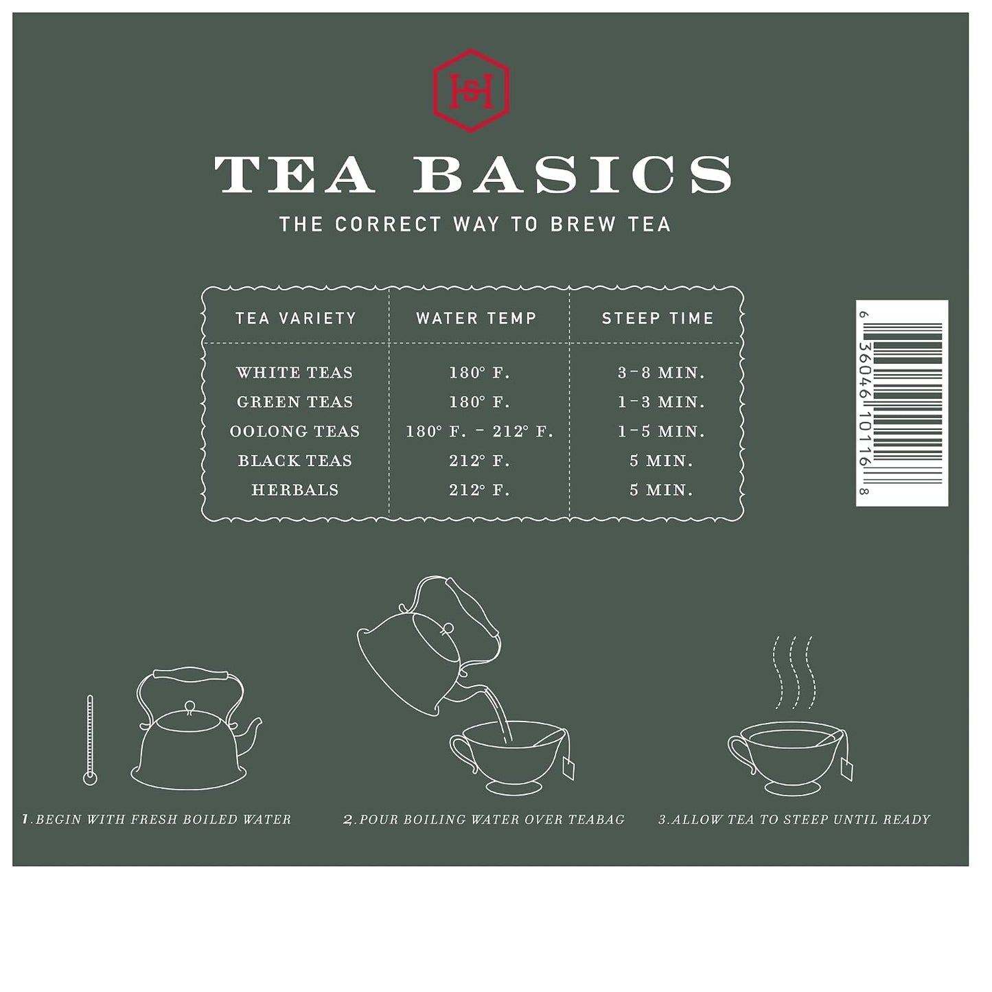 Harney &amp; Sons English Breakfast Black Tea Bags, 50 Count | 100% Keemun black tea. 50 individually wrapped tea bags. Contains caffeine.