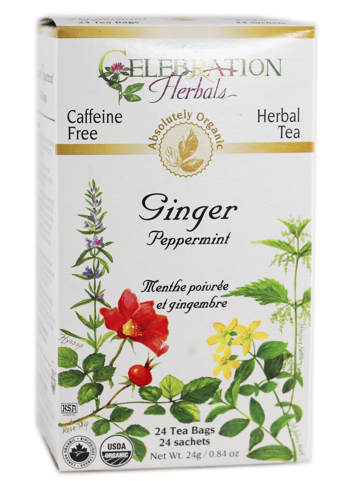 Celebration Herbals Celebration+Herbals+Ginger+Peppermint+24+Count