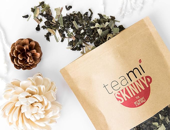 Teami® 30-Day Herbal Tea Pack: All-Natural Teatox Kit with Teami Skinny & Teami Loose Leaf Herbal Teas (Lemon)