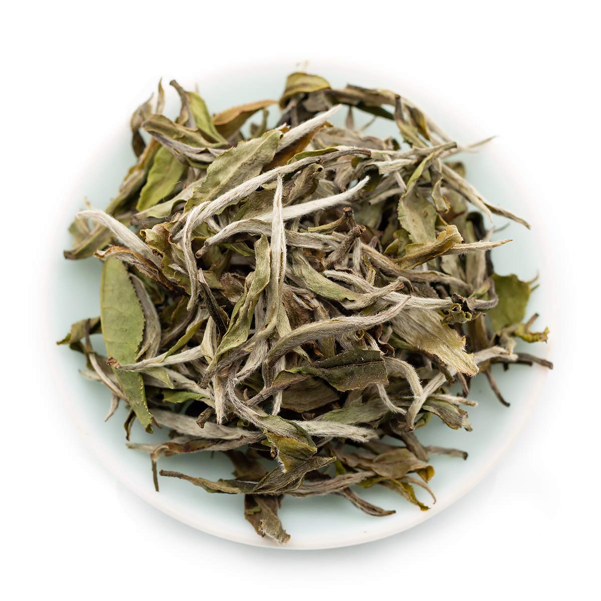 oriarmcha 125g / 4.4oz Chinese White Peony Tea Loose Leaf King Grade - Bai Mu Dan Wang Fuding White Tea Leaves - Mingqian Pai Mu Tan - Brew Hot or Iced Tea