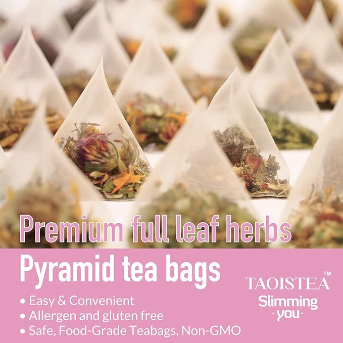 TAOISTEA 14 Day Detox Tea for Weight Loss, Body Cleanse, Metabolism Boost - Morning Boost and Night Cleanse Teas