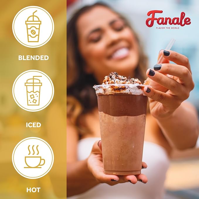 Fanale Premium Creme Brulee Bubble Tea Flavoring Powder | Perfect for Baking, Smoothies, Desserts and Drinks | Instant Flavoring Powder for Boba Milk Tea - 2.2 lb 1kg | PWD288