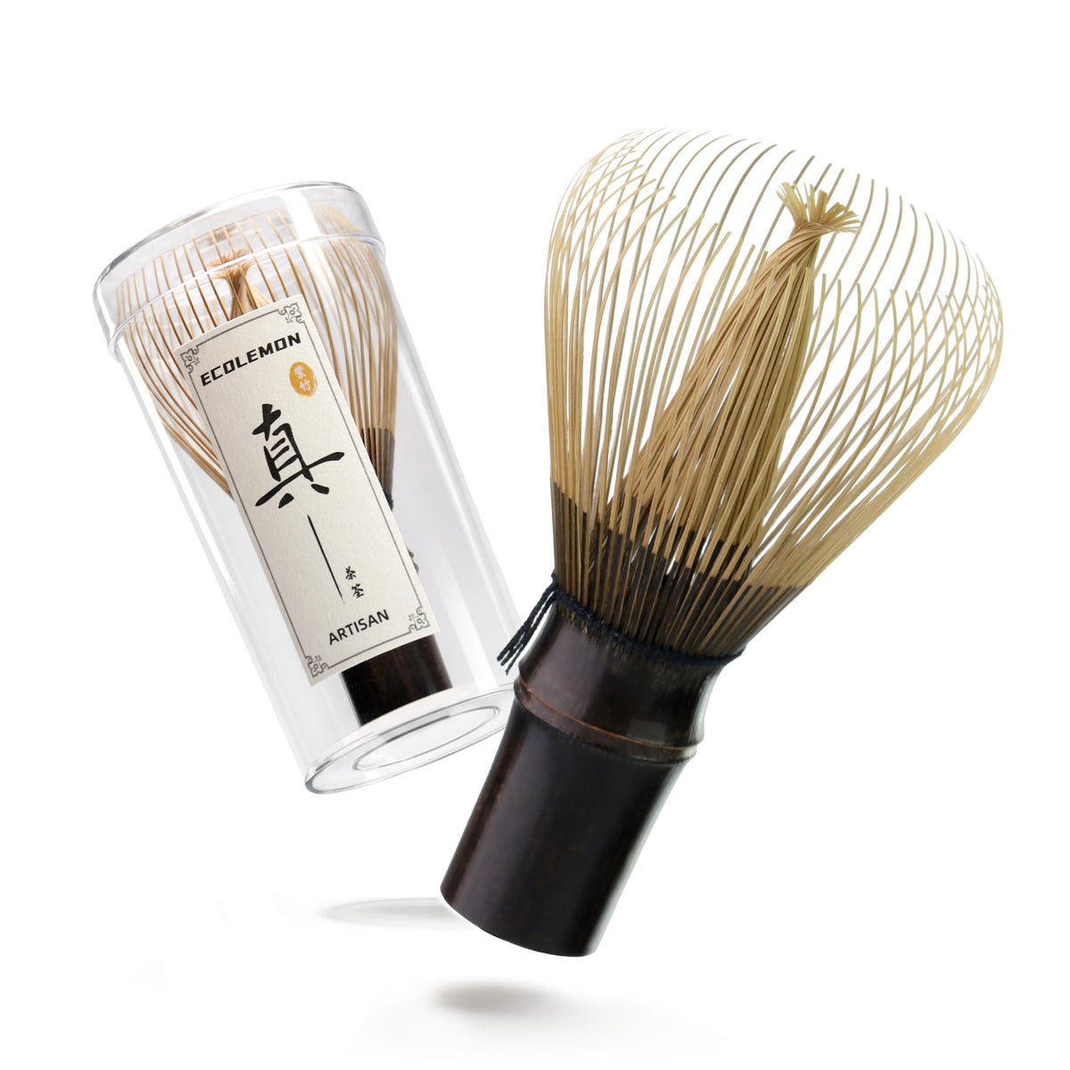 ECOLEMON Handcrafted Shin Chasen, Matcha Whisk for Matcha Ceremonial Grade