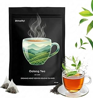 2026 New Oolong Tea Whole Leaf Tea Bags,Helps,Cortisol Balancing Calming for Stress Relief, Digestion and Metabolism,High-Altitude Grown Loose Leaf Tea,Smooth, Aromatic,Vegan, Non-GMO,20 Bags