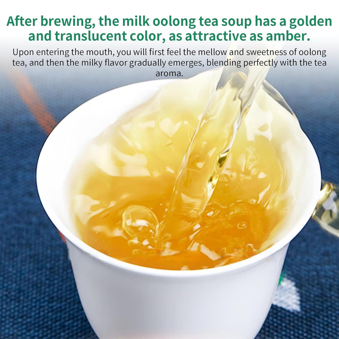 XIXICHA Milk Oolong Tea Loose Leaf Jin Xuan Milk Oolong Taiwan High Mountain Tea Authentic Taiwanese tea No additives Natural Creamy Aroma Taste（120 cups） 5.3oz/150g 台湾高山茶叶 奶香乌龙茶