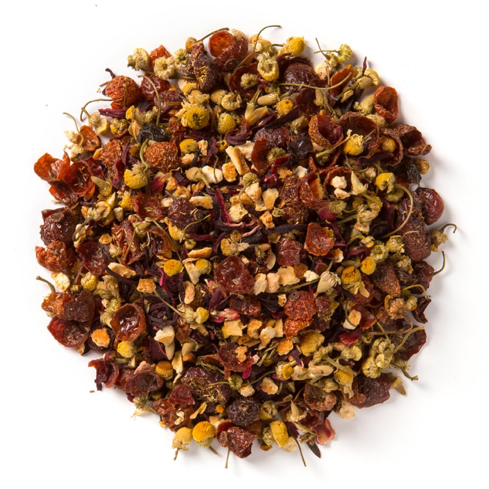 Davidson's Tea Bulk, Herbal Cranberry Orange, 16 Ounce