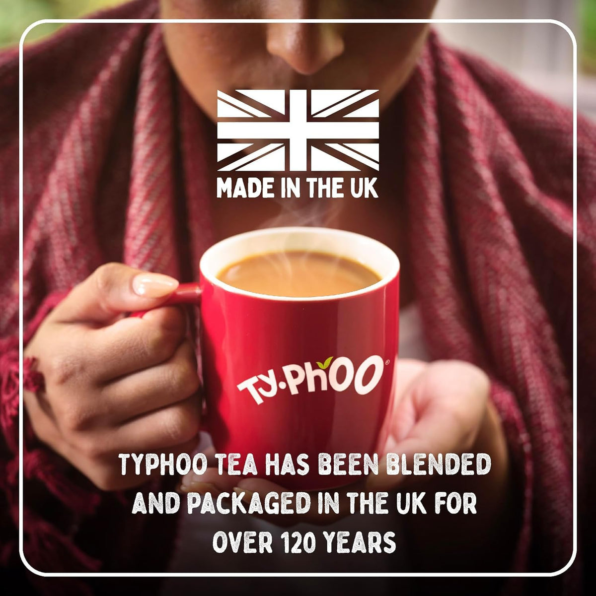 Typhoo Tea Bags, 240 Premium Black Tea Bags, Full Flavored English Tea, Ethically Sourced Tea Leaves, Packed in the UK, Refreshing Everyday Blend.