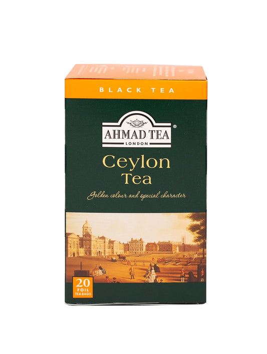Ahmad Tea Ceylon Tea, 20-Count Boxes (Pack of 6)