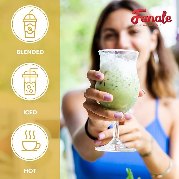 Fanale Premium Avocado Bubble Tea Flavoring Powder, Perfect for Baking, Smoothies, Desserts and Drinks, Instant Flavoring Powder for Boba Milk Tea