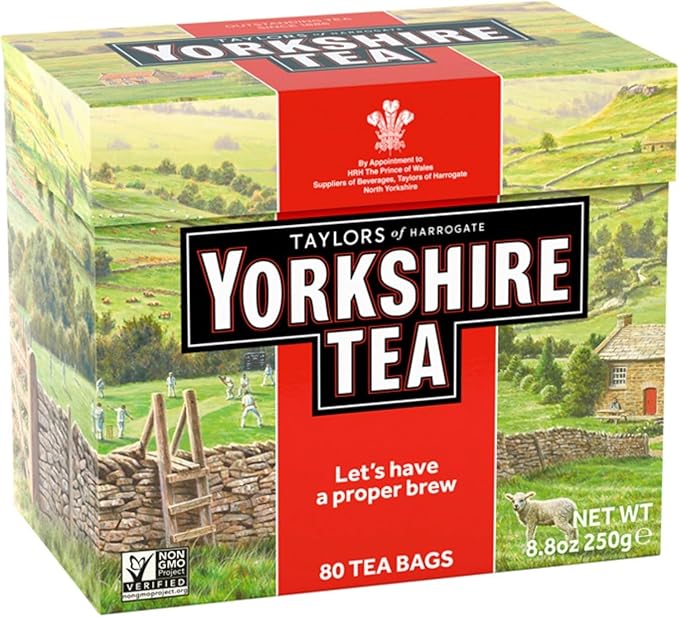 Yorkshire Tea, Black Tea, 80 Teabags
