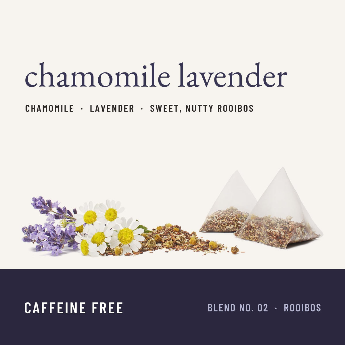 Paromi Chamomile Lavender Rooibos, Resealable Pouch, 15 Count