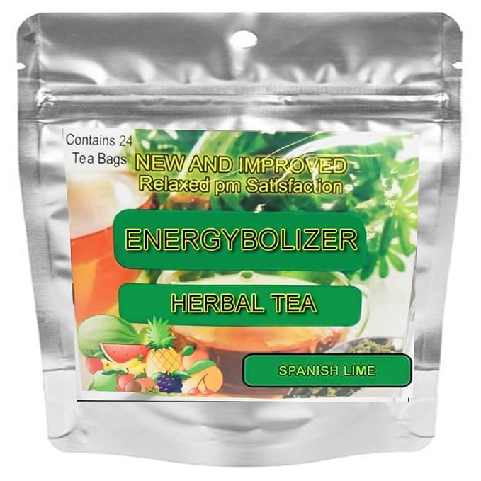 Energybolizer Perfect Weight Herbal Tea (24 Bags)| Natural Energy Booster for Women and Men | Increa