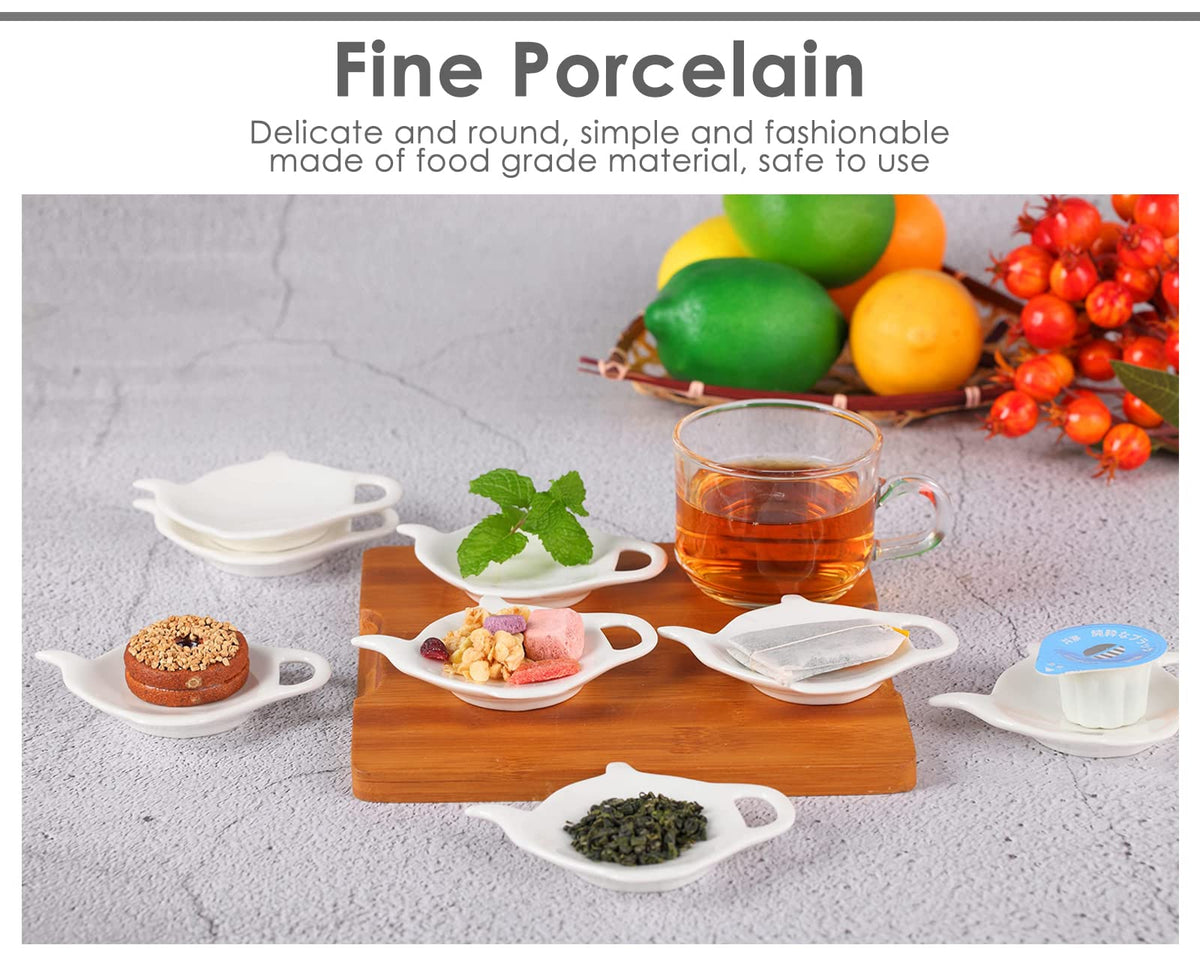 DS. DISTINCTIVE STYLE 4 Pieces Tea Bag Holder for Used Tea Bag