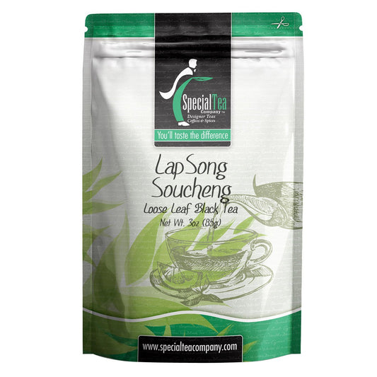Special Tea Lapsang Souchong Black Tea, Loose Leaf, 3 Ounce