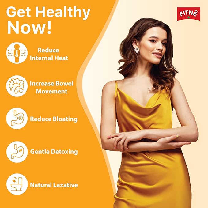 FITNÈ Chrysanthemum Herbal Tea Senna Infusion Smooth Mild Soothing Beverage Natural Gentle Detox Cleanse No Calories Caffeine Free, 30 Tea Bags