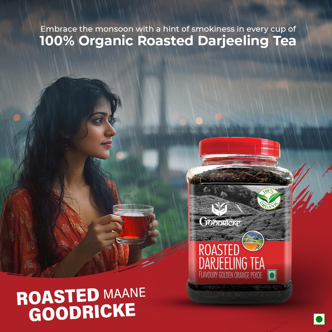 Goodricke Roasted Organic Darjeeling Tea-250 gm