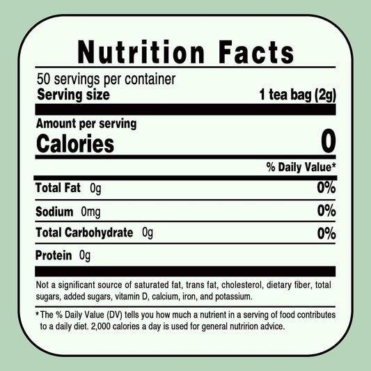 Jarteela - Bitter Melon Tea Bags, 50 Count, Dried Bitter Melon | Premium dried momordica charantia herbal tea, non-GMO &amp; caffeine-free, carefully processed for consistent steeping flavor