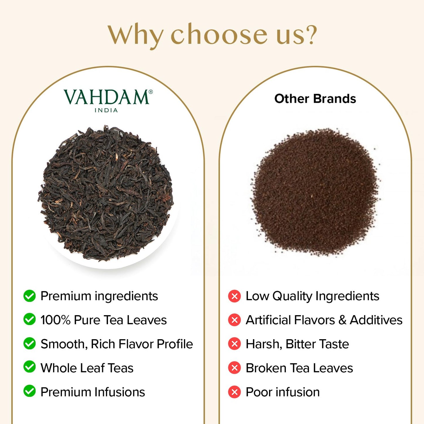 VAHDAM Assam Black Tea Leaves (12oz|170+ Cups) Quality Black Tea Loose Leaf | Malty &amp; Rich |Caffeinated, Non GMO |Pure Unblended Single Origin Black Loose Leaf Tea |Vacuum Sealed |Enjoy with/without milk