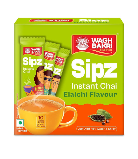 Wagh Bakri Elaichi Instant Tea Premix 80G