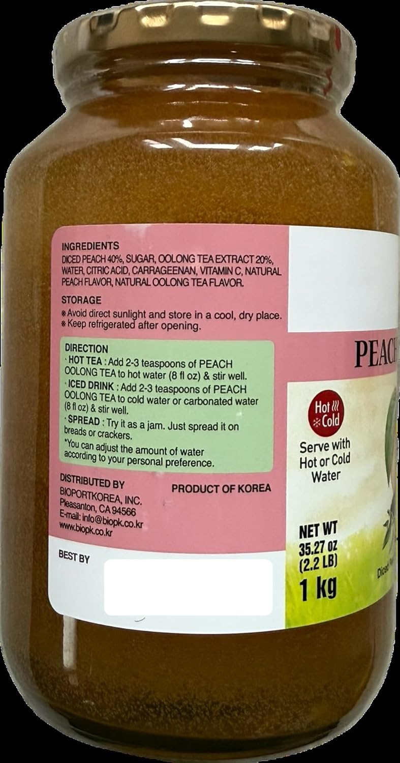 Balance Grow Peach Oolong Tea 2.2 lbs (35.27 OZ)